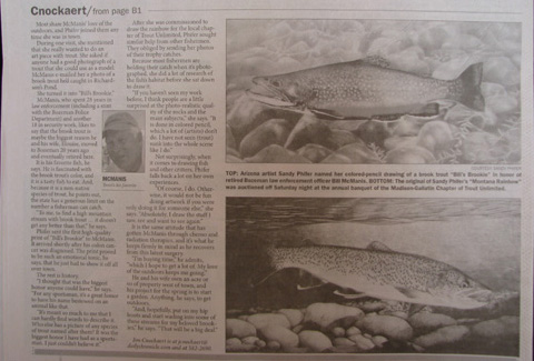 Second Page of Jim Cnockaert's Article in Bozeman Daily Chronicle